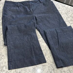 New York and Company Classic Blue Women's Wide Leg Dress Pants.